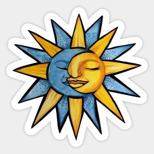 Sun Moon Sticker